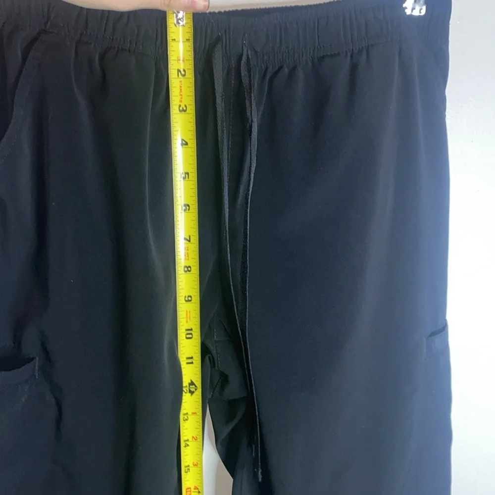 🌵Black scrub bottoms with original drawstring and pockets! - Picture 6 of 8
